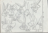 Bugs Bunny's Head Model Sheet Bugs Bunny's Head Model Sheet