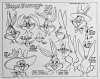 Bugs Bunny's Head Model Sheet Bugs Bunny's Head Model Sheet