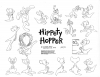 Hippety Hopper Model Sheet
