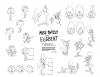Miss Prissy and Eggbert Model Sheet