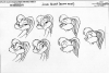 Lola Bunny, facial expressions