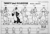Sylvester and Tweety Rotations Model Sheet Sylvester and Tweety Rotations Model Sheet